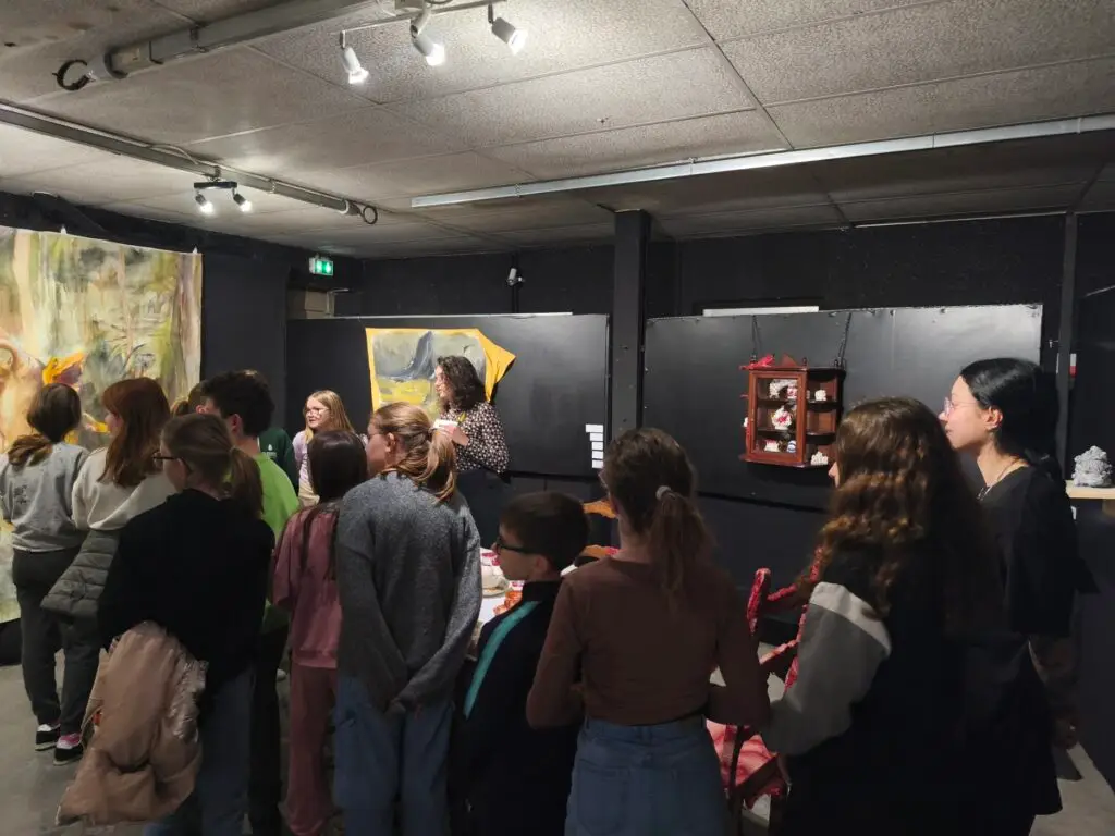 visite école avec audrey et lina